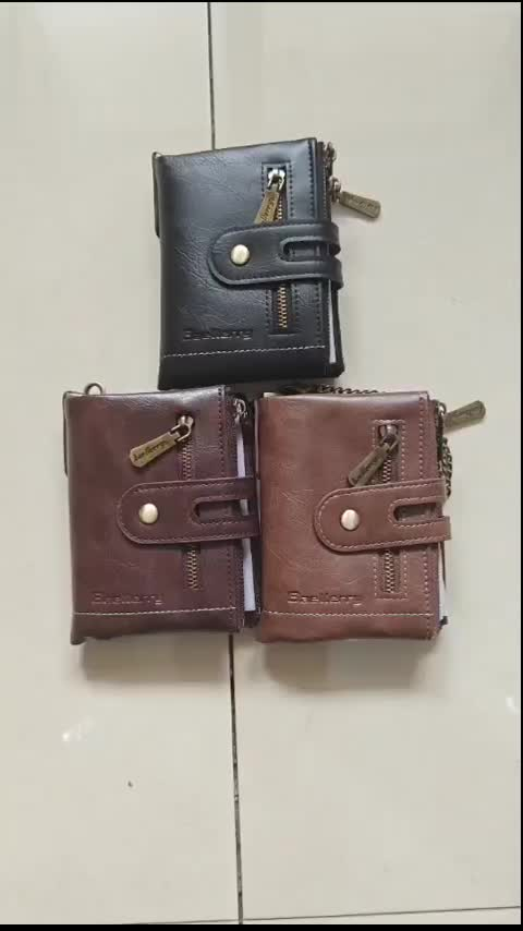 Cartera Rfid Regalo Bloqueo Con Cadena Antirrobo Para Hombre - Main Image