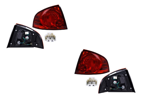 Jgo De Calaveras Nissan Sentra 2004 2005 2006 Normal