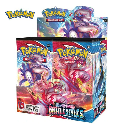 Caja De 36 Sobres Pokémon Más De 324 Cartas Colección 