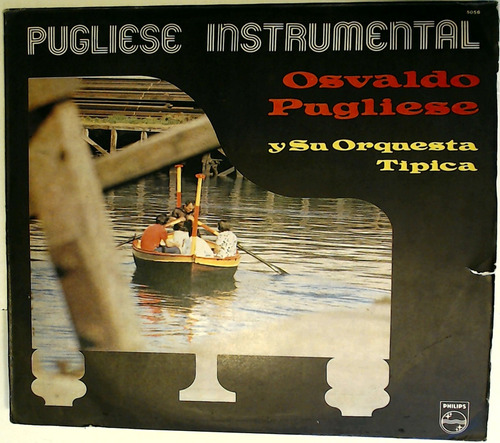 Osvaldo Pugliese - Pugliese Instrumental Vinilo Excellent 