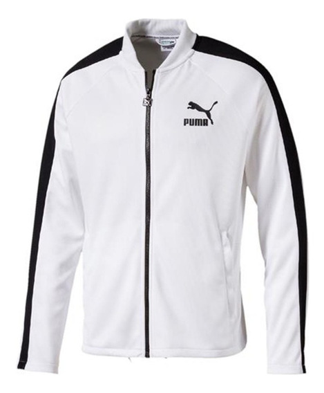 sudadera puma hombre blanca