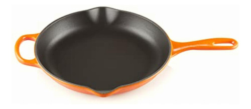 Le Creuset Signature Iron Handle Skillet, 9-inch, Flame