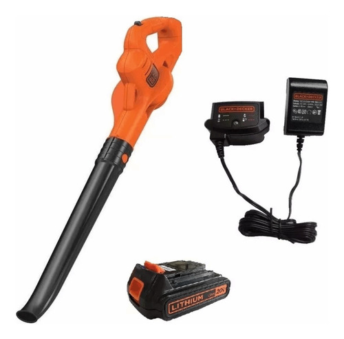 Soplador Inalambrico Black Decker de 130 mph Lsw221-ar