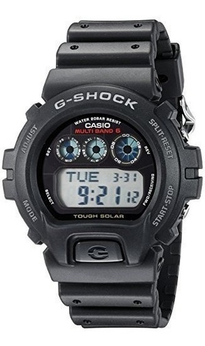 Reloj Deportivo Gshock Gw69001 Resistente Al Agua Negro Sola