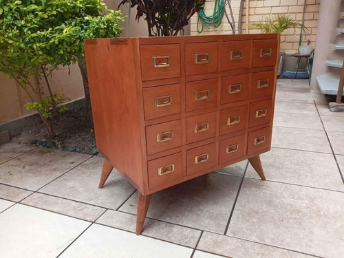 Imagen 2 de 3 de Antiguo Mueble Archivador De Cedro