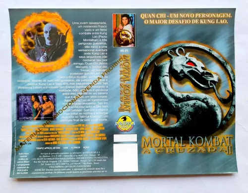 Mortal Kombat O Filme Dvd Original - Warner - Filmes - Magazine Luiza