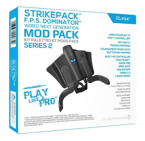 Strikepack F.p.s. Dominator Pack Para Mando Scuff Ps4 Minds (Usado)