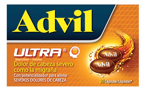 Advil Ultra 20 Cápsulas Blandas