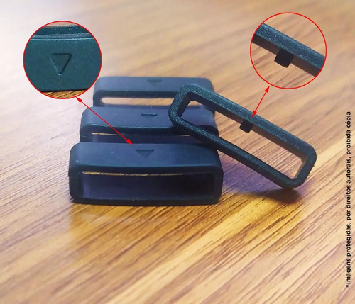 Kit 2un Presilhas Pulseira Compatível Com Garmin 235 735