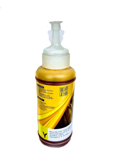 Imagen 9 de 10 de Pack 4 Pzs Tinta Universal Para Todas Las Impresoras