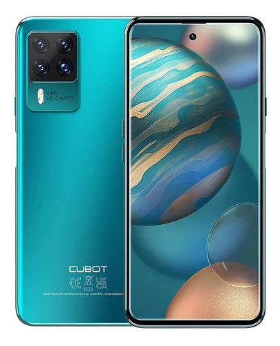 Celular Cubot X50 Dual Sim Nfc 128 Gb Verde 8 Gb Ram 4500mah