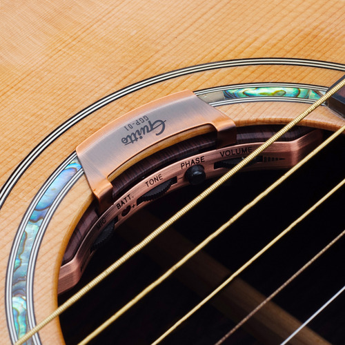 Guitarra Acústica Sound Hole Pickup Dual Mode Piezo + Mic