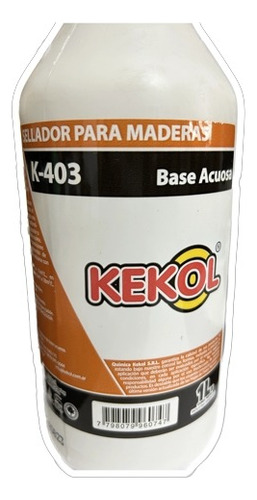 Kekol, Base Para Maderas, Base Acuosa, K-403 1l
