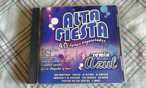 Alta Fiesta - Cd Enganchando Cumbia Cuarteto Banda Xxi 