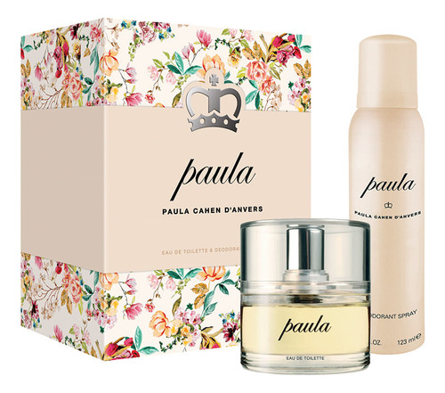 Set Perfume Paula Paula Edt 60 Ml + Desodorante