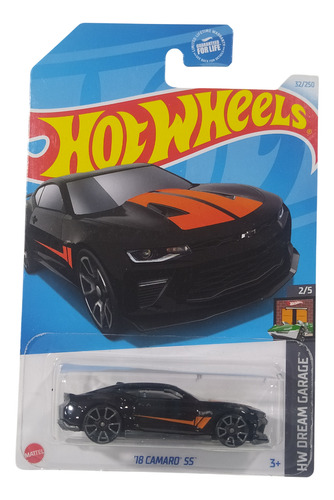 Hot Wheels 18 Copo Camaro 32/250 Ed-2024 Usa C-19 Negro