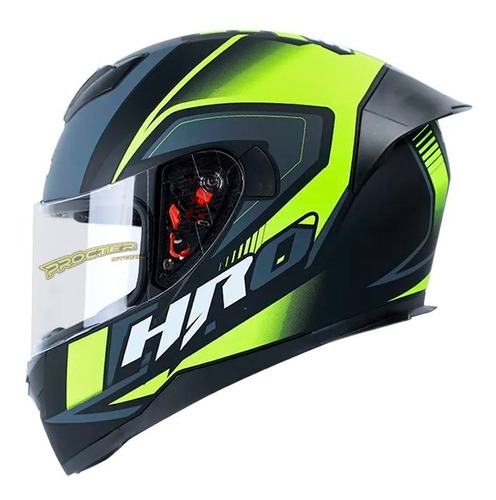 Casco Hro Pro Integral Certificado Dot Mujer Hombre