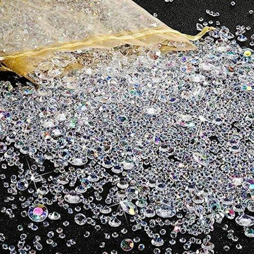 7000 Piezas De Relleno De Jarrón Con Diamantes Brillantes