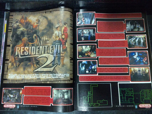 Revista Nintendo World 19 - Resident Evil 2 Detonado Rjhm