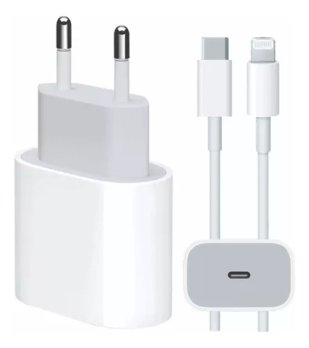 Fonte Carregador Usb-c Para iPhone 11 De 20w Turbo Anatel