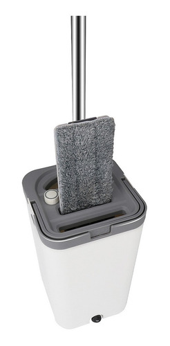 Imagen 4 de 5 de Mopa Trapeador Piso C/ Balde Escurridor Iqual 1611 Giro 360°