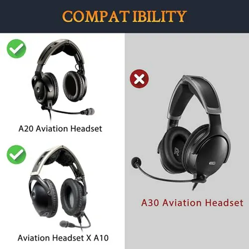 Almohadillas De Repuesto Para Auriculares Bose Aviation X A2