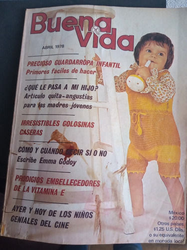 Angelica Maria, Elizabeth Taylor En Revista Buena Vida 1978