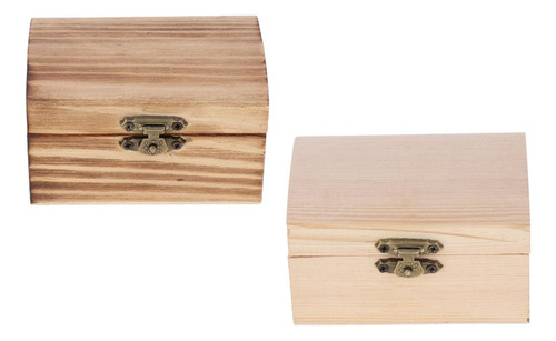 Caja De Con Cierre Frontal 4 × 2.5 × 2 Pulgadas Caja Retro