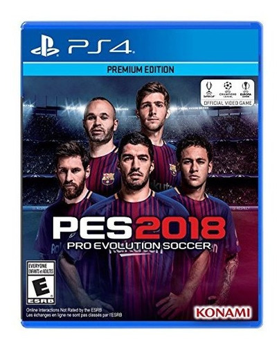 Pro Evolution Soccer 2018 - Playstation 4 Standard Edition