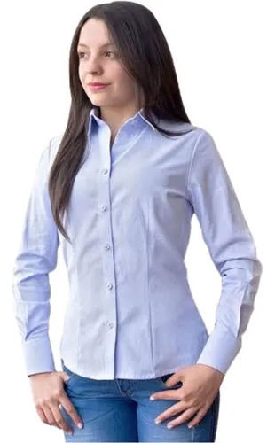 Blusas oxford mujer deals