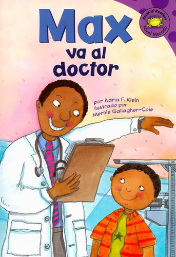 Libro: Max Va Al Doctor (read-it! Readers En Espanol: La De