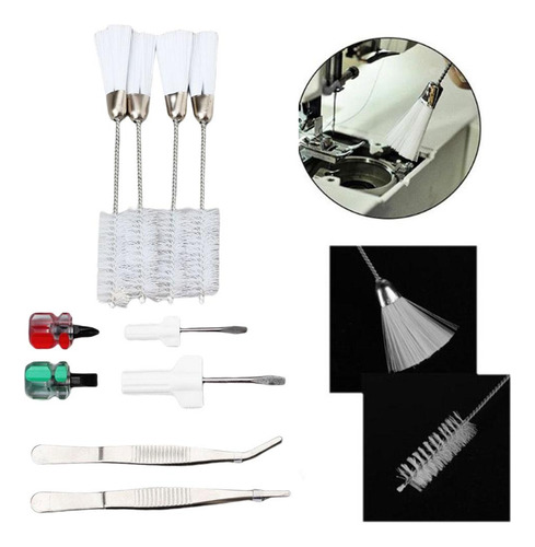 Kit De Limpieza Para Máquina De Coser Portátil, Con
