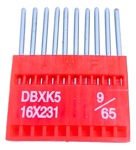 Aguja Para Maquina De Bordar Dbxk5 Amf X10unid. Color 65-9