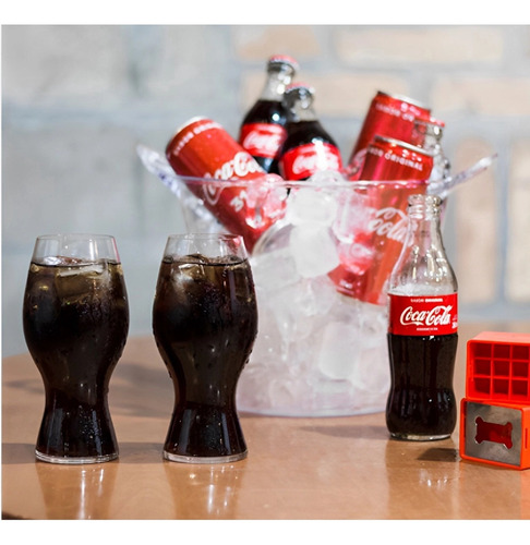 Conjunto 2 Copos De Cristal Riedel Coca Cola 480ml Premium