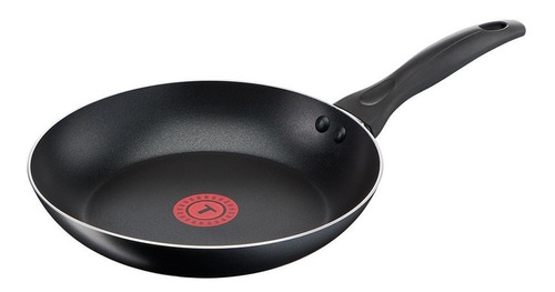 Sartén Tefal Easy Cook Teflón Antiadherente 24cm Color Negro