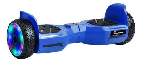 Patineta Eléctrica Hoverboard De 6.5'' Bluetooth Led 120kg Color Azul