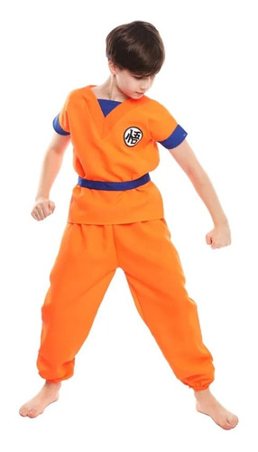 Disfraz Goku Niño Regalo Halloween Navidad Cumpleaños 