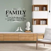 Comprar Vinilos Decorativos De Árbol Genealógico - Stickers Para Par