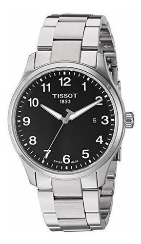 Reloj Tissot Gent Xl De Cuarzo Suizo Con Correa De Acero Ino