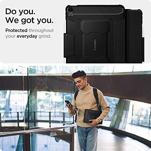 Imagen 4 de 8 de Funda Spigen Rugged Ar Pro Para iPad Air 4th Generation Con