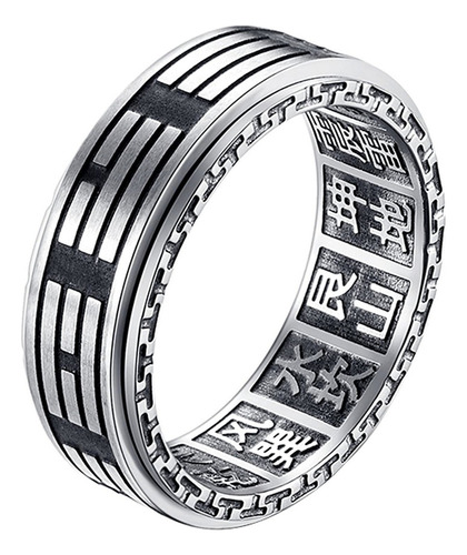 Anillo Rotatorio Bagua Feng Shui Yin Yang