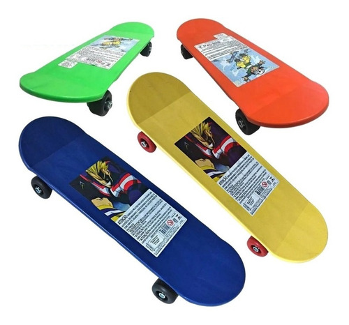 Skate Infantil Completo Brinquedo Shape Plástico Iniciante 