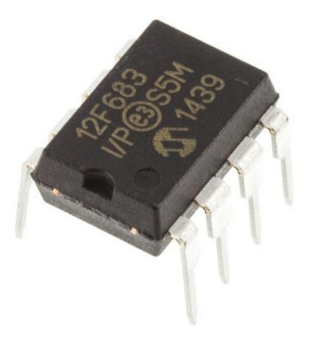 Pic12f683 Dip8 Microcontrolador Pack 2 Unidades Arduino
