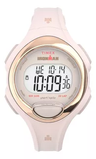 Reloj Timex Ironman E30 Para Mujer De 34 Mm - Correa Rosa Co