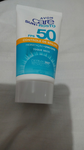 Protetor Solar De Rosto Controle De Brilho Fps 50 40g Avon