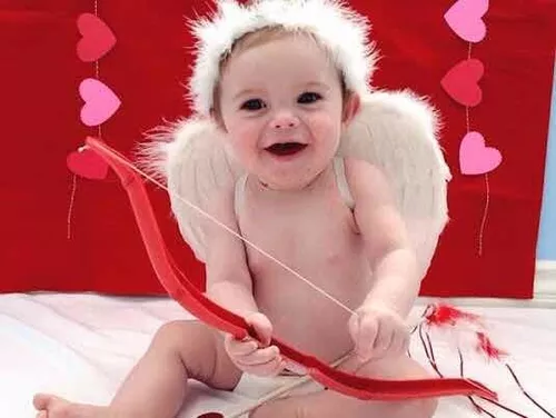 Disfraz Cupido Bebe Alas Aureola Arco Flecha Angelito