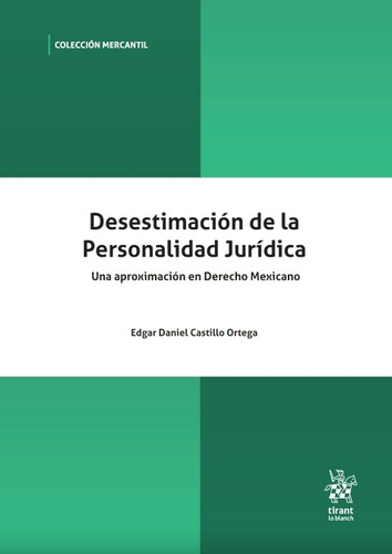 Desestimación De La Personalidad Jurídica - Castillo Ortega,