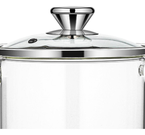 Cacerola De Vidrio De Borosilicato Resistente Al Calor Con