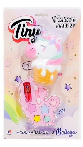 Tiny Maquillaje En Blister Unicornio Pastel En Blister 3100