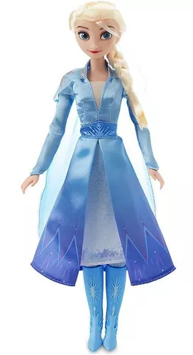 Elsa Princesa Frozen Disney Boneca Articulada Original